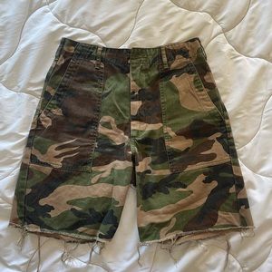 Camo shorts from brandy!